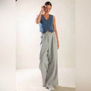 NWT Flying Tomato | Free Market Island daydreams Denim vest